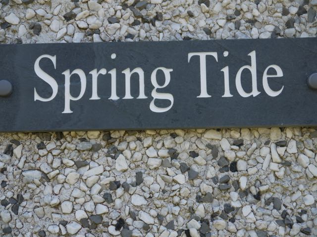 Spring Tide sign